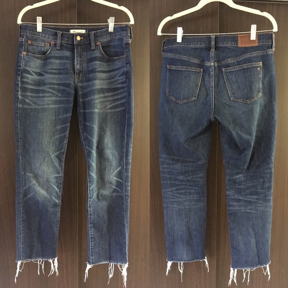 Madewell Slim Boyjean Size 27